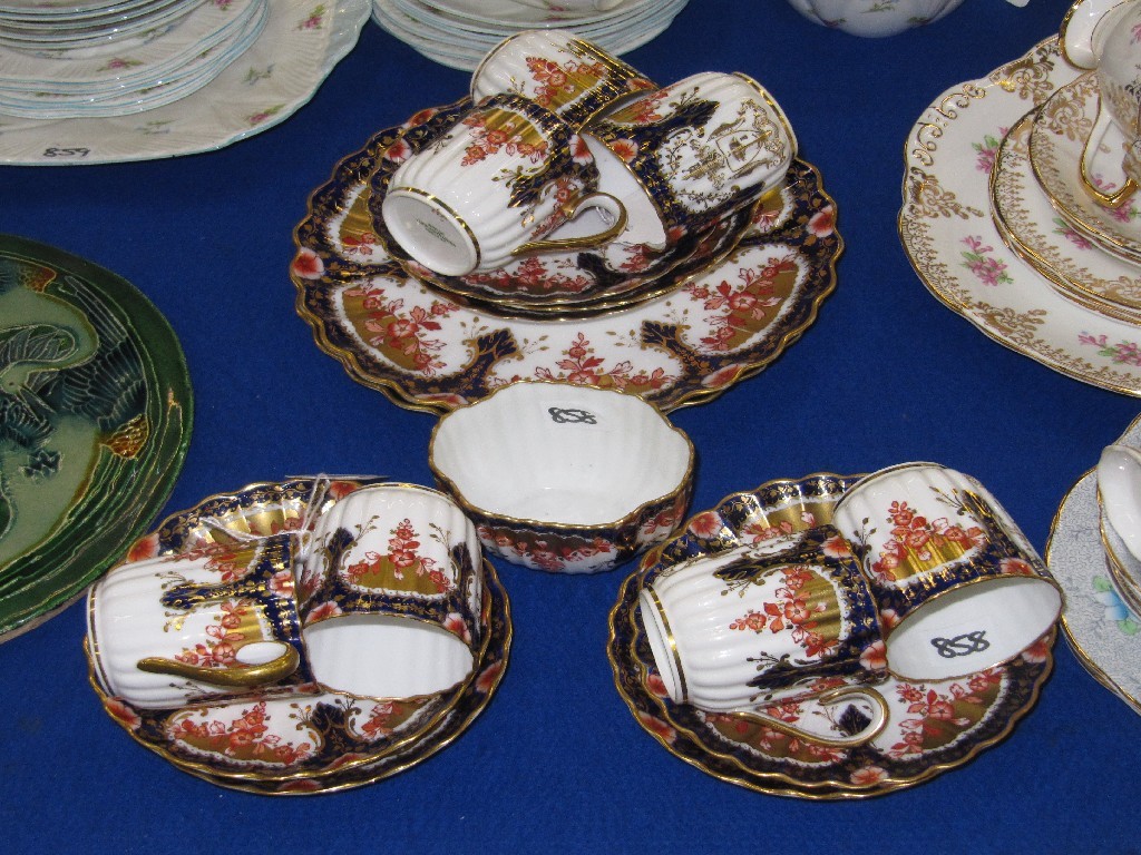 Appraisal: Spode Copeland China teaset each piece with the Glasgow crest