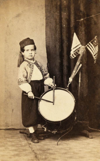 Appraisal: CIVIL WAR Major Willie Bagley Zouave drummer boy Richard D