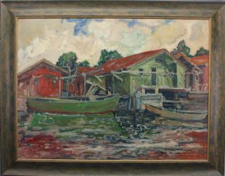 Appraisal: Carl Zoir Carl Zoir Illinois Massachusetts Sweden - Painting of