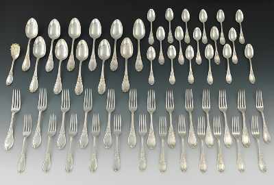 Appraisal: A Partial Dinner Service Set in Grecian Pattern by Whiting