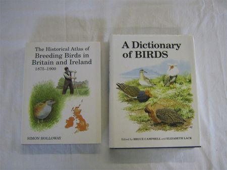 Appraisal: BRUCE CAMPBELL AND ELIZABETH LACK EDS A DICTIONARY OF BIRDS