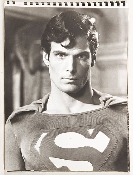 Appraisal: A keybook of black and white stills from Superman Warner