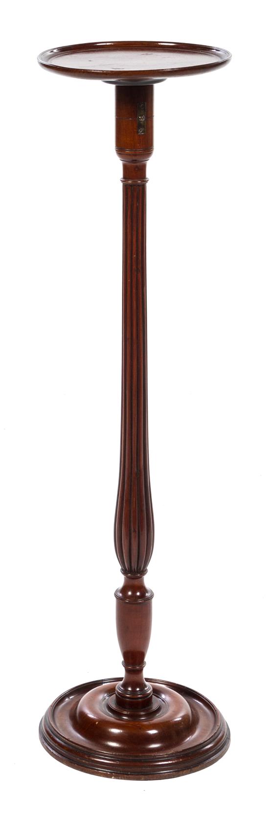 Appraisal: Sale Lot A George III Mahogany Candle Stand th century