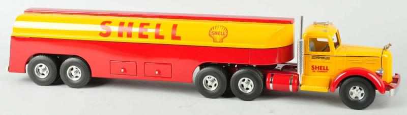 Appraisal: Pressed Steel Smith-Miller Shell Tanker Truck Description Fred Thompson reproduction