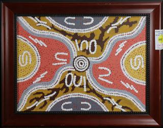 Appraisal: Paintings Australian Aboriginal School lot of Australian Aboriginal School th