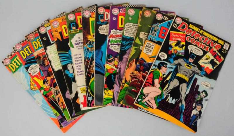 Appraisal: Lot of s Detective Comic Books Click for full description