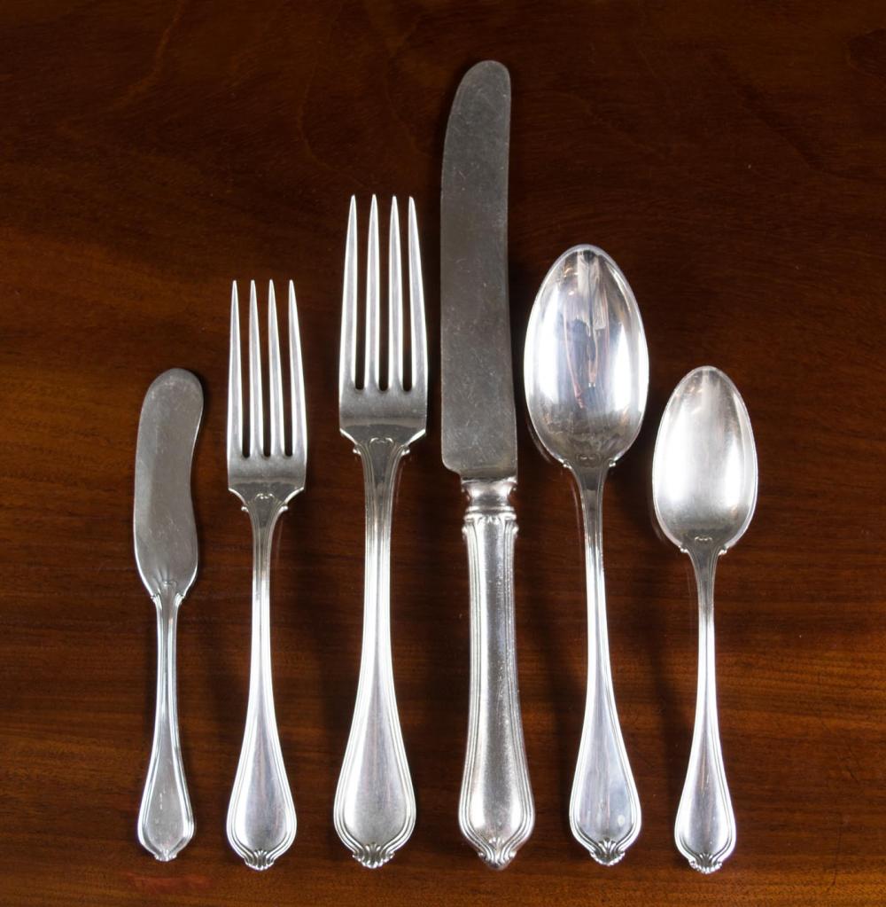 Appraisal: TOWLE PAUL REVERE STERLING SILVER FLATWARE SET pieces comprised of