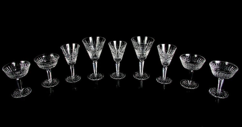 Appraisal: A Set of Waterford Glass Stemware SECOND HALF A Set