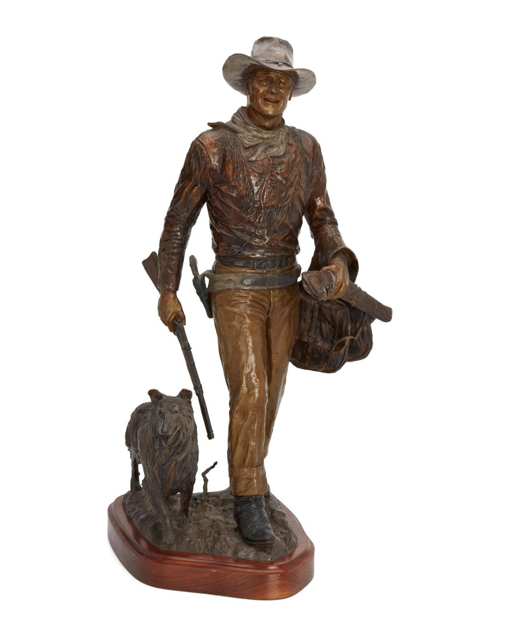 Appraisal: David Manuel b John Wayne Hondo Lane and Sam Patinated