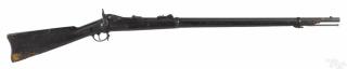 Appraisal: US model trapdoor Springfield rifle - caliber with a SWP