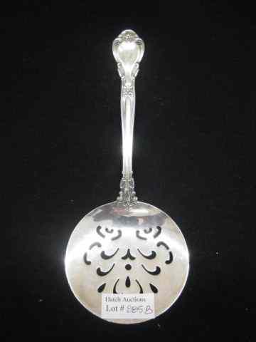 Appraisal: Gorham ''Chantilly'' Sterling Silver Tomatocaserole spoon by Dominic Haff face