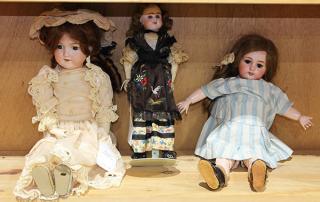 Appraisal: German and French dolls lot of German dolls consisting of