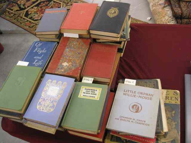 Appraisal: Lot of Books estate mixture