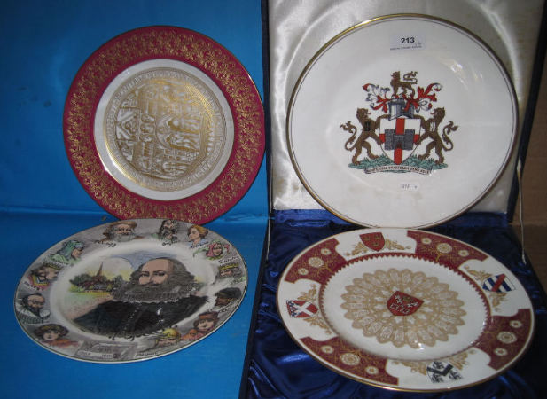 Appraisal: Royal Doulton Seriesware Shakespeare Plate D Spode The St Thomas