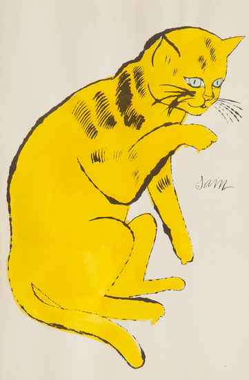 Appraisal: Andy Warhol - from Cats Name d Sam and One