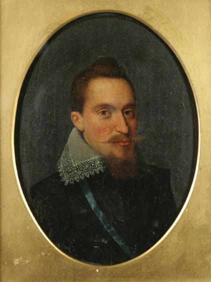 Appraisal: ANGLO-DUTCH SCHOOL th century A portrait of a gentleman wearing