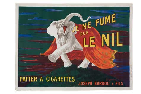 Appraisal: LEONETTO CAPPIELLO - JE NE FUME QUE LE NIL x