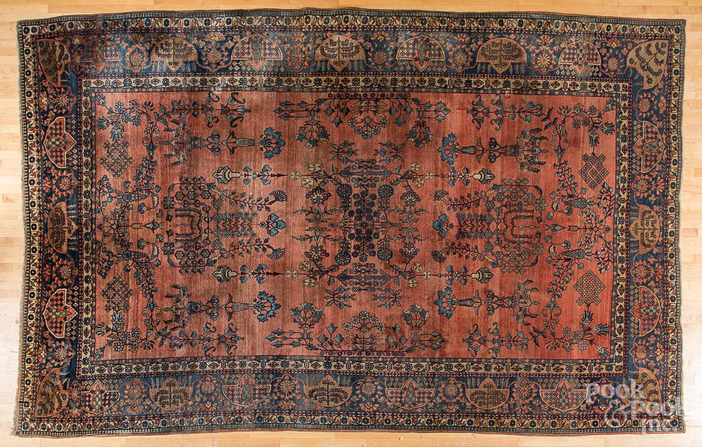 Appraisal: Indo carpet early mid th c Indo carpet early mid