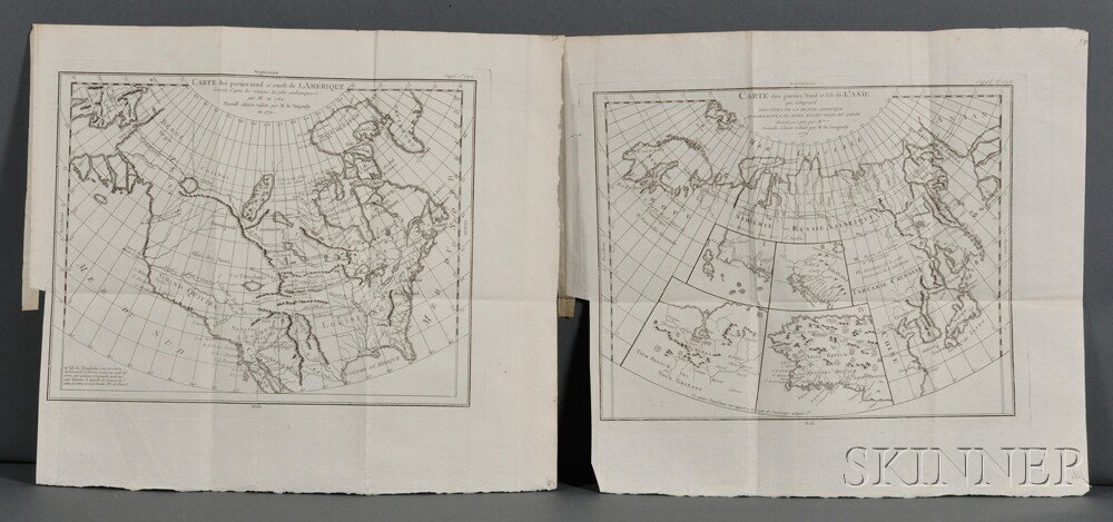 Appraisal: Diderot Denis - Complete Set of Ten Maps from the