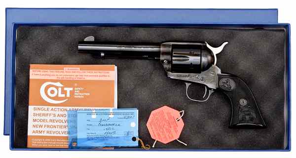 Appraisal: Colt Single Action Army Revolver LC cal '' barrel S