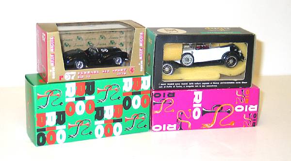 Appraisal: European boxed rd scale cars Lot of Rio Solido boxed