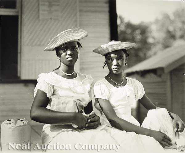 Appraisal: Theodore Fonville Winans American Louisiana - Dixie Belles silver gelatin