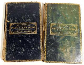 Appraisal: pc Mitchell's Travellers Guide ANTIQUE HAND Details This lot consists