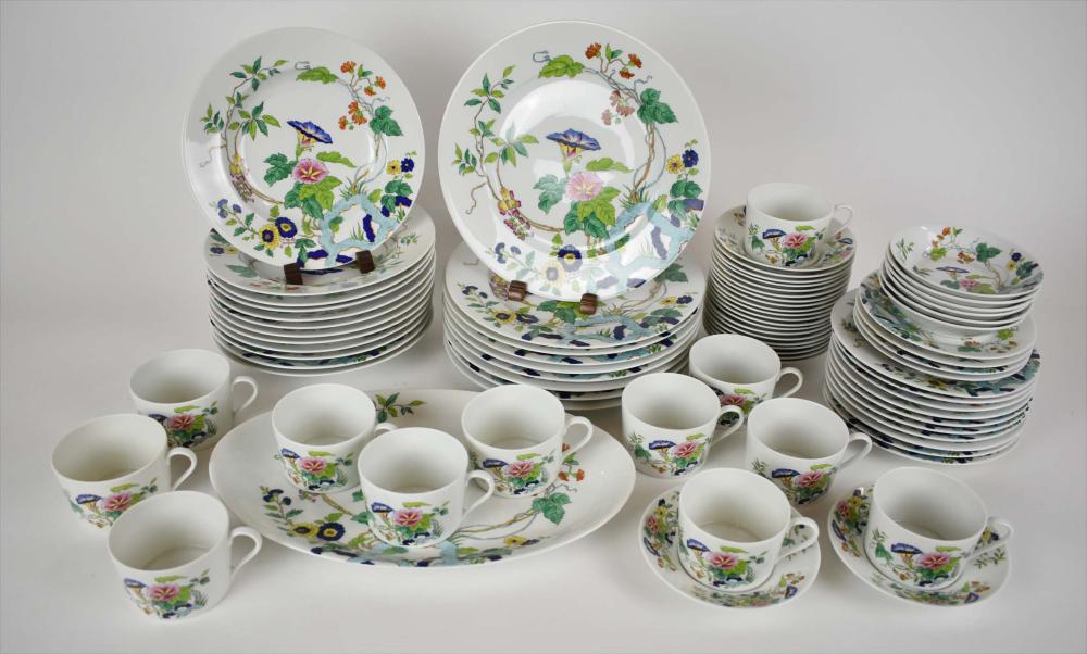 Appraisal: ROYAL LIMOGES PORCELAIN DINNER SERVICEModern In the Paradis pattern The