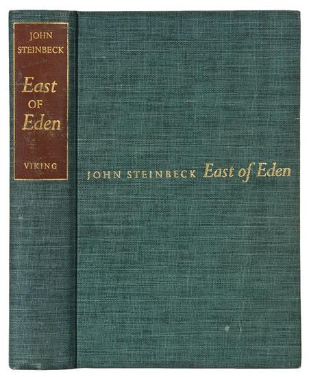 Appraisal: STEINBECK John East of Eden New York The Viking Press