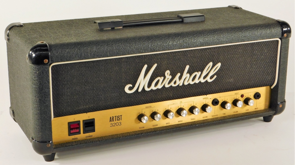 Appraisal: MARSHALL ARTIST GUITAR AMPLIFIER England th CenturyMarshall Artist with split