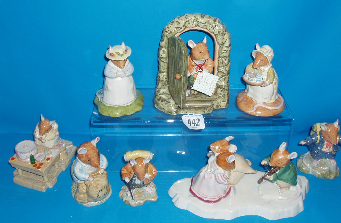 Appraisal: Collection Of Figures From The Brambly Hedge Series To Include