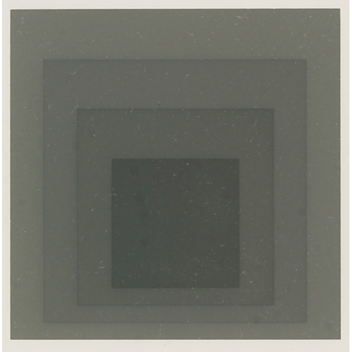 Appraisal: Josef Albers Gray Instrumentation printed in