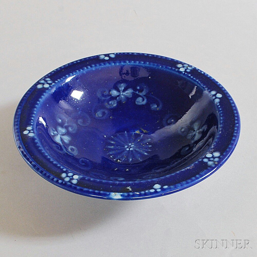 Appraisal: Japanese Blue and White Dish decorated with floral patterns in