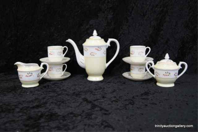 Appraisal: Occupied Japan Demitasse Tea Set Pc From the estate is