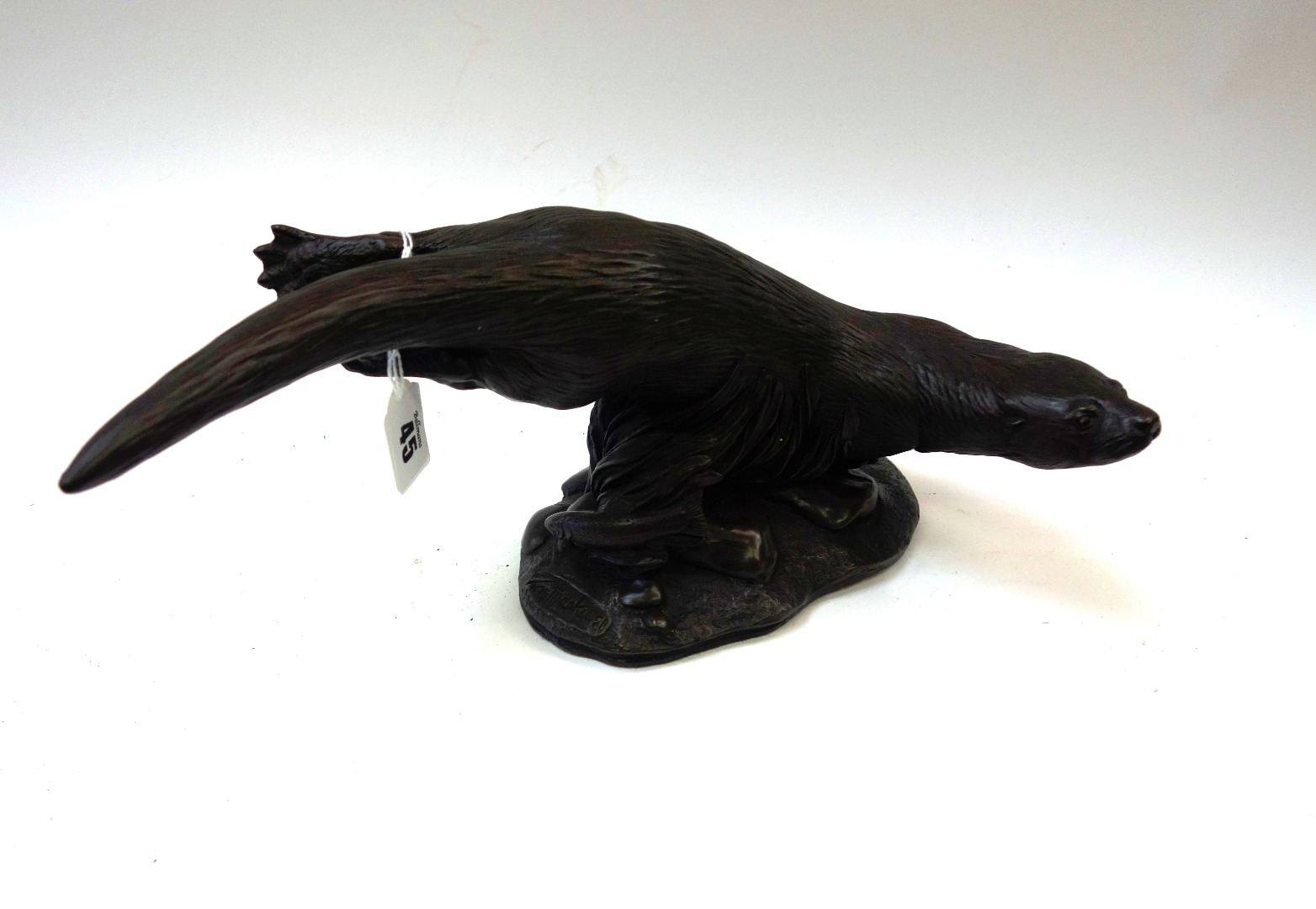 Appraisal: After Tom Mackie a resin figure of an Otter cm