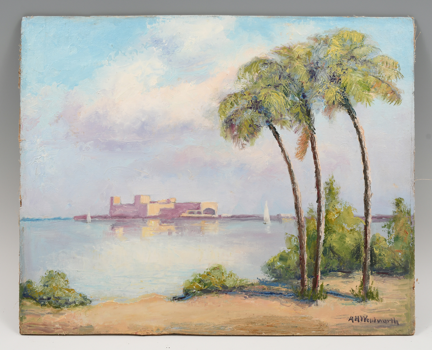 Appraisal: WENTWORTH Almond Hart American th Century ''The Million Dollar Pier''