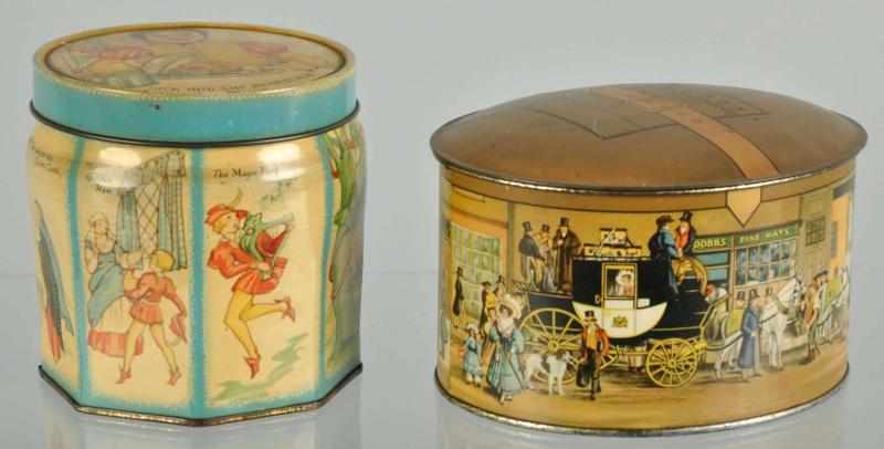 Appraisal: Lot of Small Advertising Tins Description Includes one for Jack