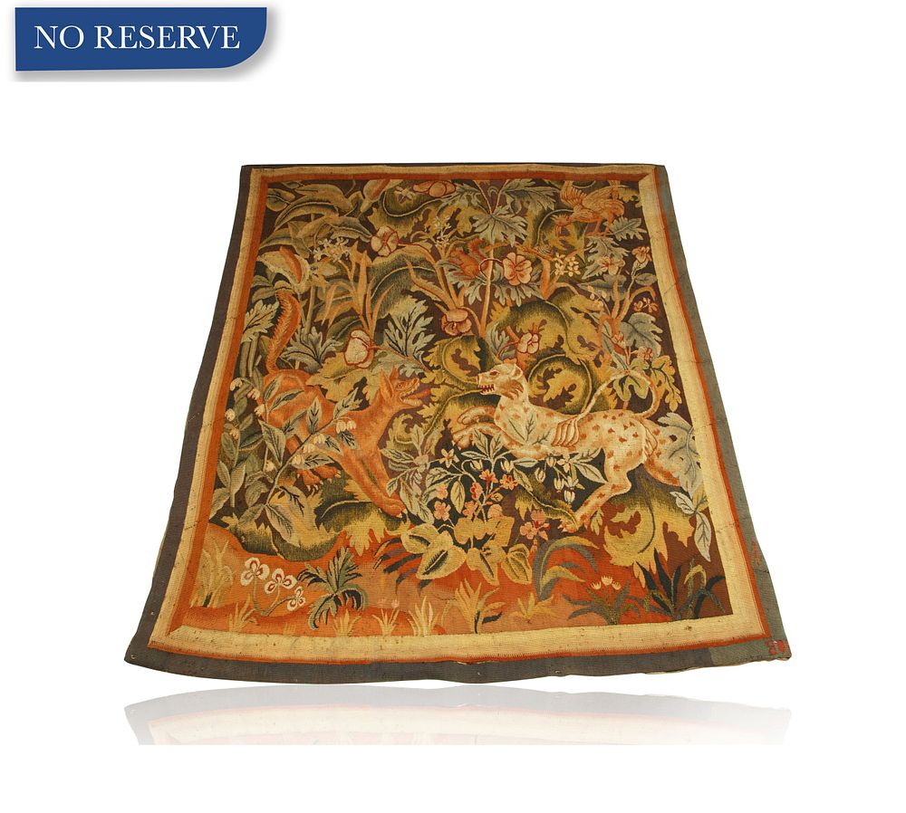 Appraisal: A TH CENTURY FLEMISH WALL TAPESTRY A TH CENTURY FLEMISH