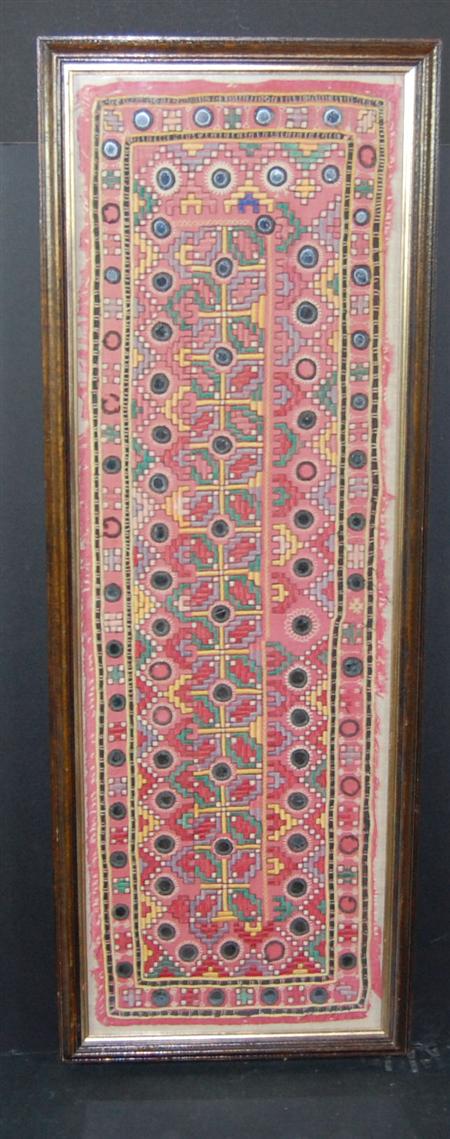 Appraisal: A collection of oriental and tribal textile panels of assorted