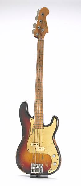 Appraisal: A John Kahn almost all original Fender Precision Bass used