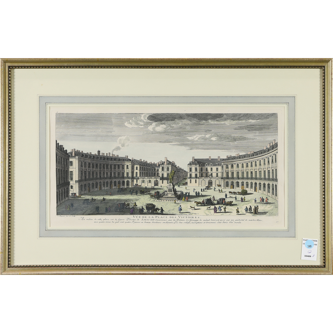 Appraisal: PRINTS JACQUES RIGAUD lot of Jacques Rigaud French - Vue