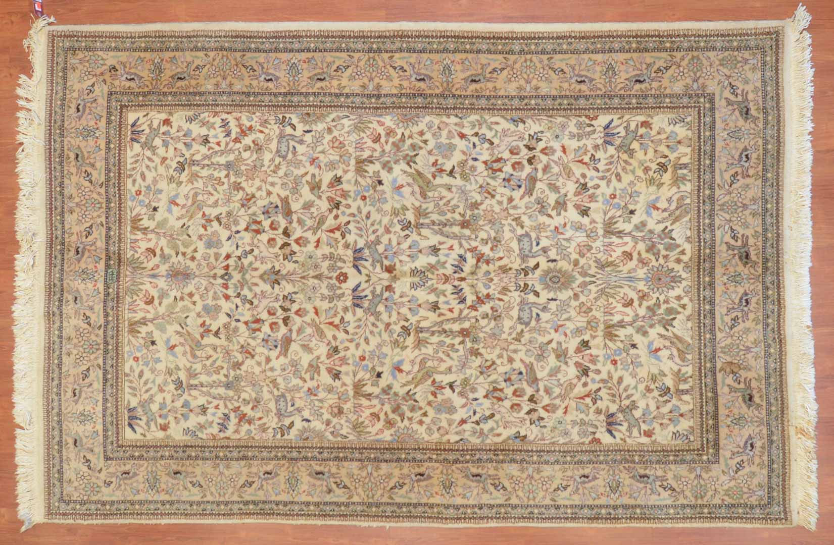 Appraisal: Persian Tabriz rug approx x Iran circa Condition Needs to