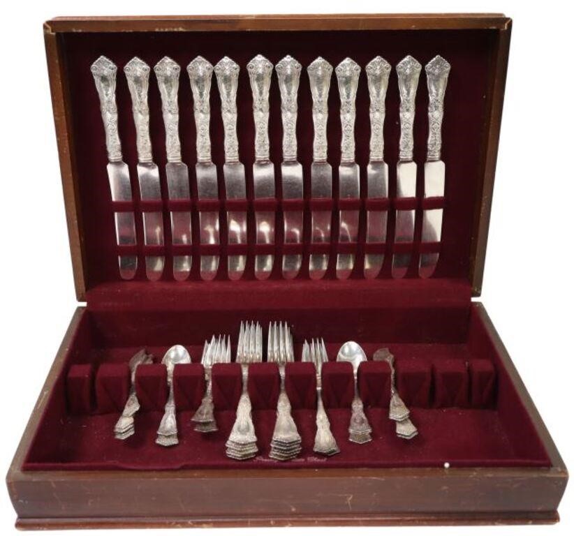 Appraisal: WALLACE BERAIN STERLING FLATWARE SERVICE lot of American sterling silver