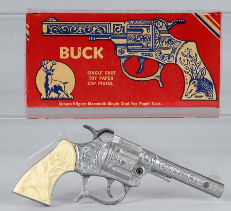 Appraisal: Kilgore Buck Cap Gun Description Includes box Condition Excellent Size