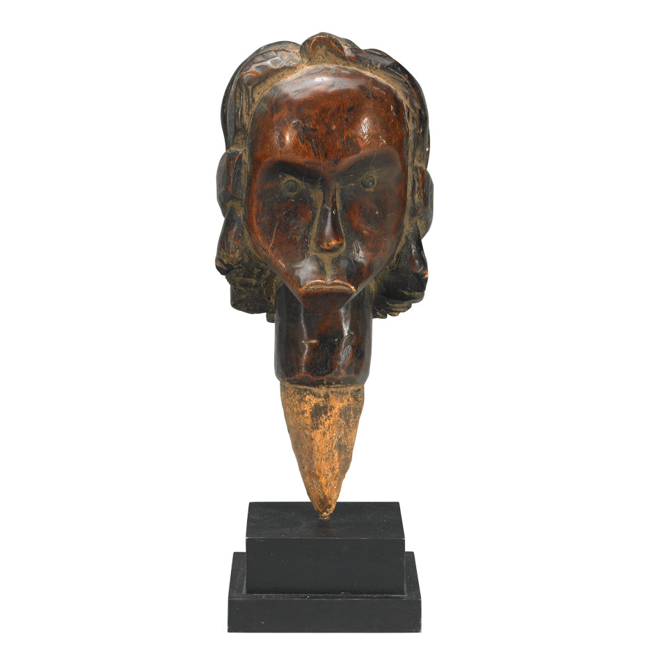 Appraisal: Fang Head Gabon th century height cm height