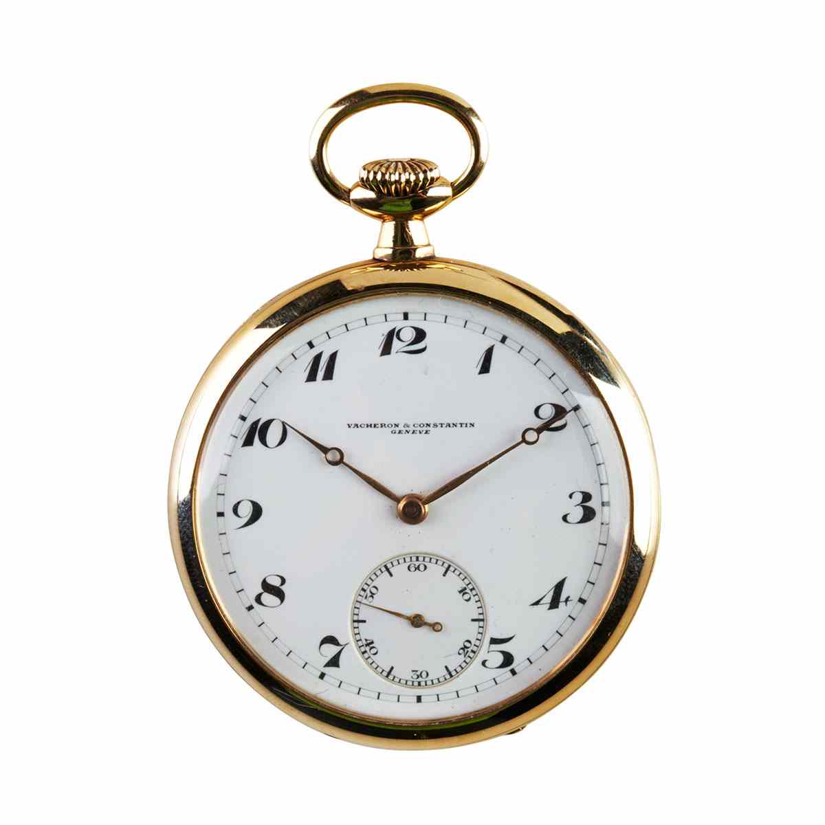 Appraisal: Vacheron Constantin Openface Dress Pocket Watch circa serial mm jewel