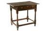 Appraisal: ENGLISH OAK TAVERN TABLE - Jacobean Period Tavern Table with