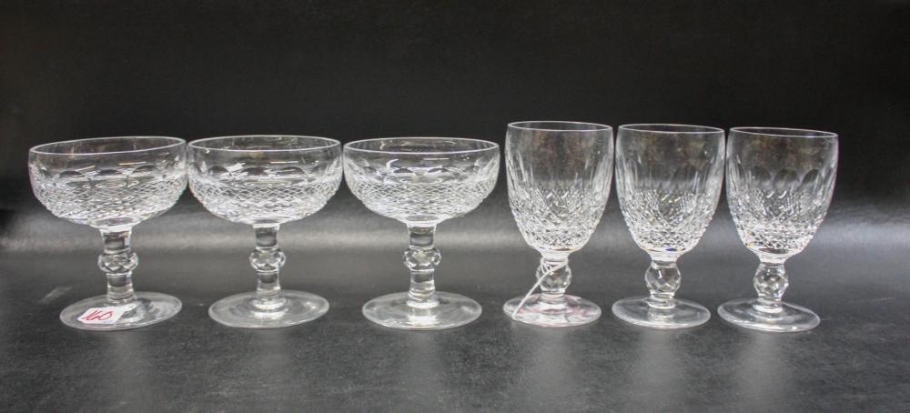 Appraisal: TWENTY-THREE PIECE WATERFORD CUT CRYSTAL STEMWARE SET Colleen short stem