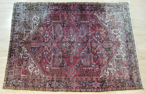 Appraisal: Heriz carpet mid th c ' x '