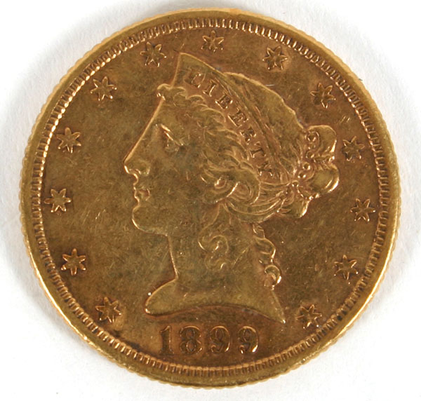 Appraisal: S Liberty Head Variety Two Gold Coin VF-XF